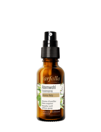 Farfalla Atemwohl Kissenspray, Aroma Help