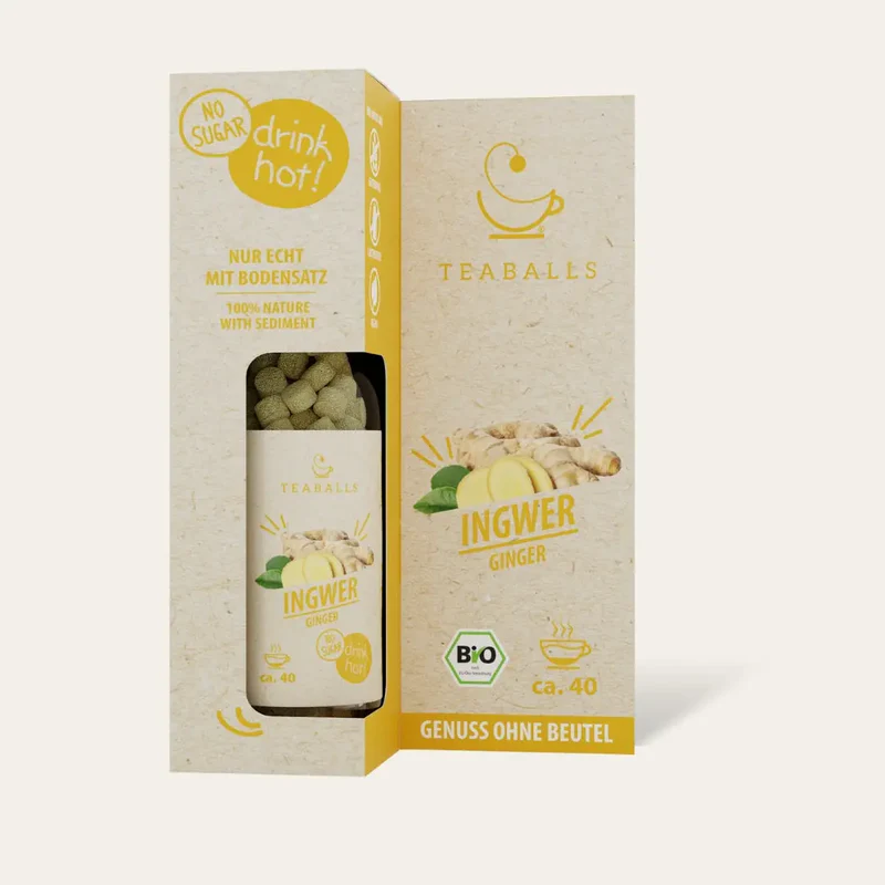 Teaballs - Ingwer Bio – Bild 2