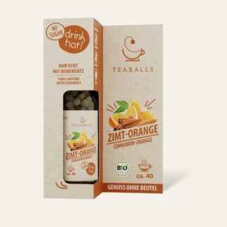Teaballs Bio - Zimt Orange