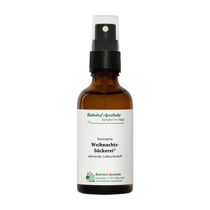 Bahnhof-Apotheke Weihnachtsbäckerei Raumspray