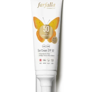 Farfalla Natural Sun Care Sun Cream SPF 50 High Protection E+