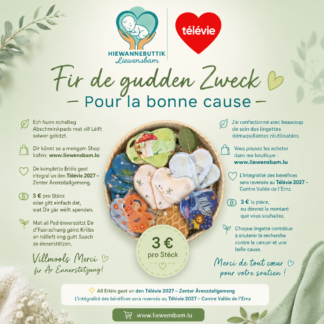 Ofschminkpads Handmade fir de gudden Zweck