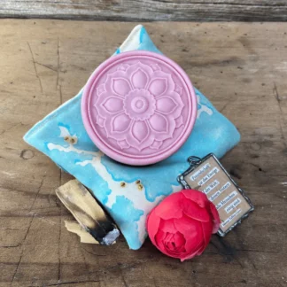 Waschkultur Rosa Mandala - Schafmilchseife mit Rosenduft (Edition)